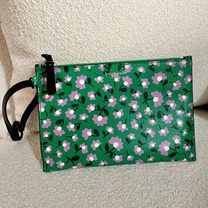 Kate Spade ♠️ New York Spencer Party Floral Pouch Wristlet